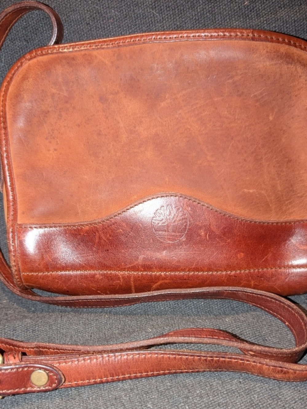 Vintage Timberland Crossbody Bag